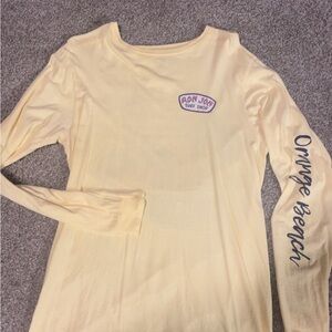 Ron Jon Yellow Long Sleeve Tee